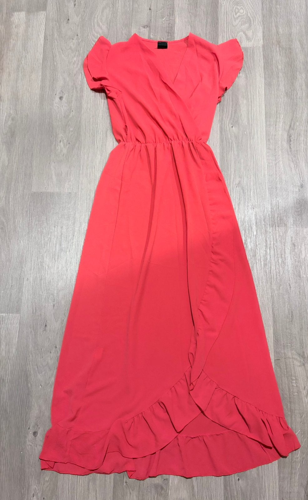 Fuchsia Roze overslag jurk, Kleding | Dames, Jurken, Ophalen of Verzenden, Zo goed als nieuw, Roze, Maat 36 (S)