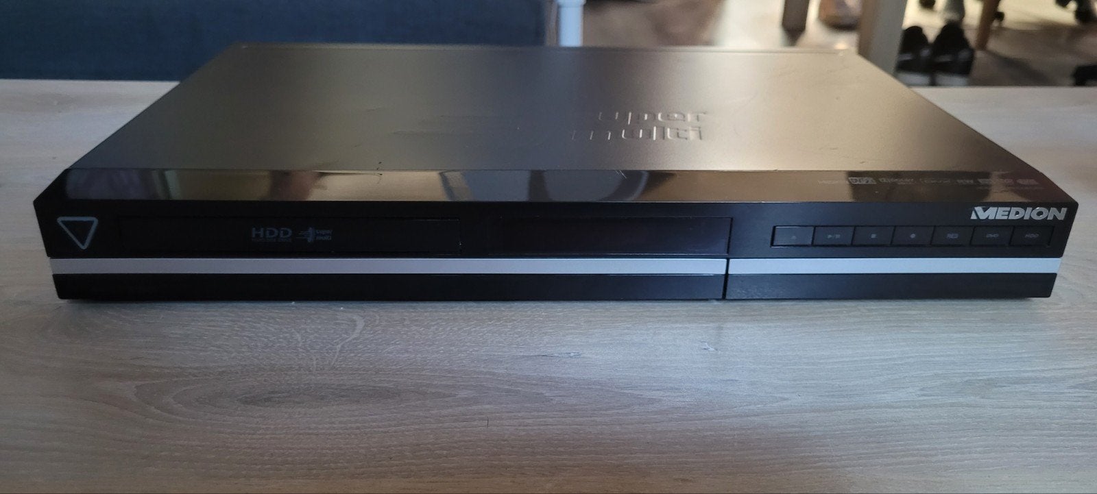 Medion DVD/HDD recorder MD84000 (zonder afstandsbediening), Overige merken, Gebruikt, Met harddisk, Dvd-recorder