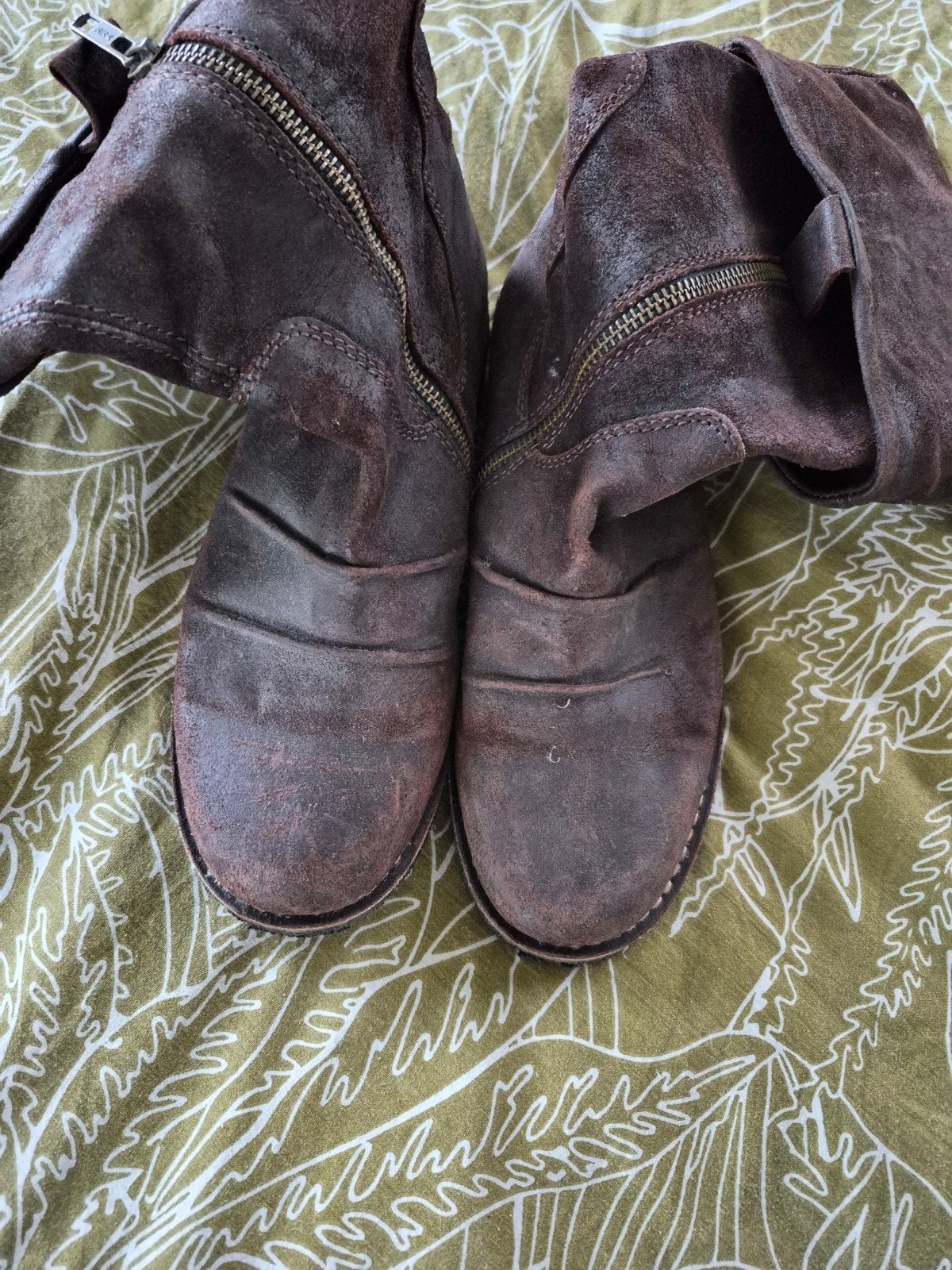 Mooie wolky laarzen 39, Kleding | Dames, Ophalen of Verzenden, Gedragen, Bruin, Hoge laarzen