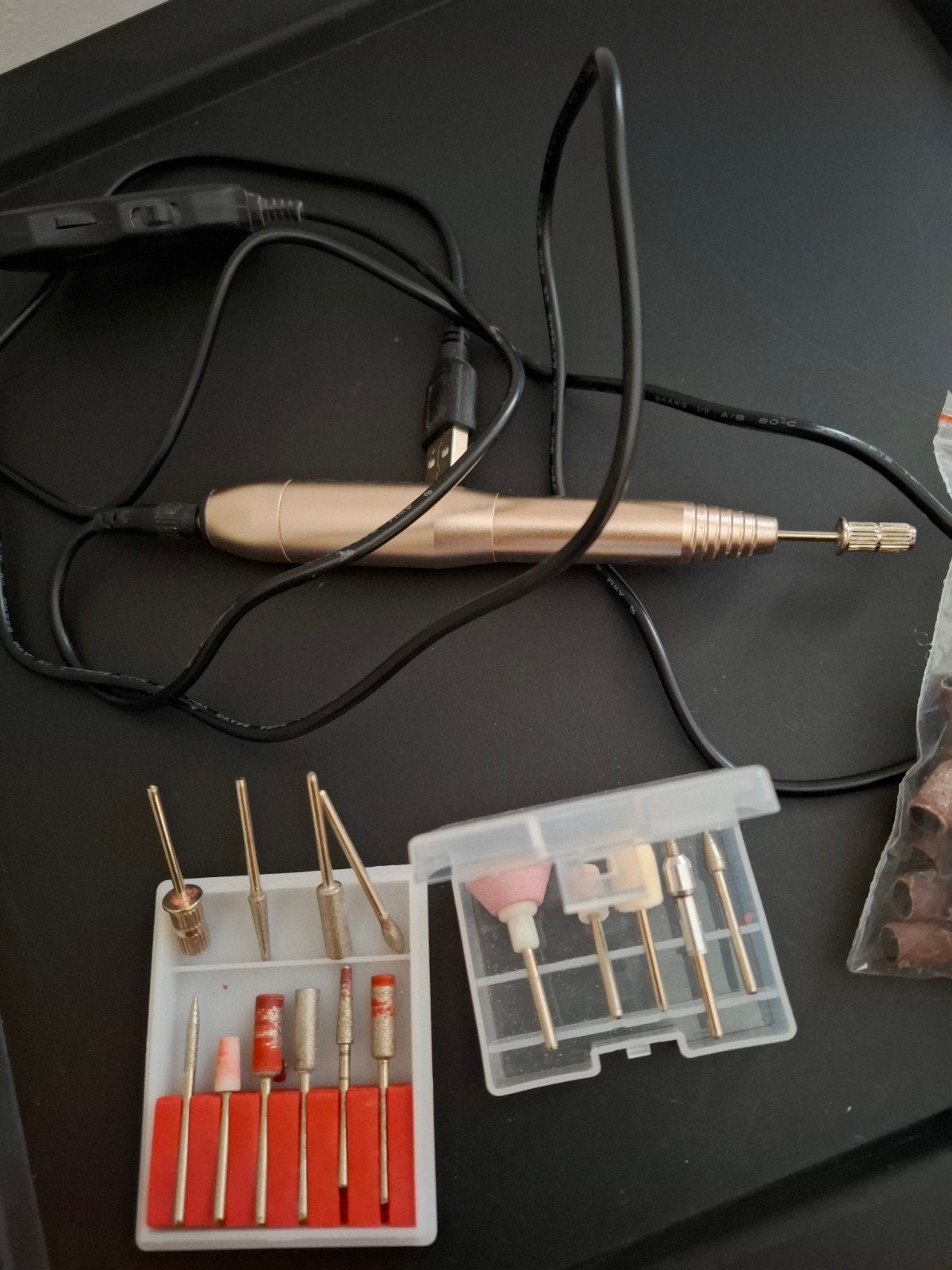 Nagelfreesmachine met diverse opzetstukken, Ophalen of Verzenden, Gebruikt, Overige typen