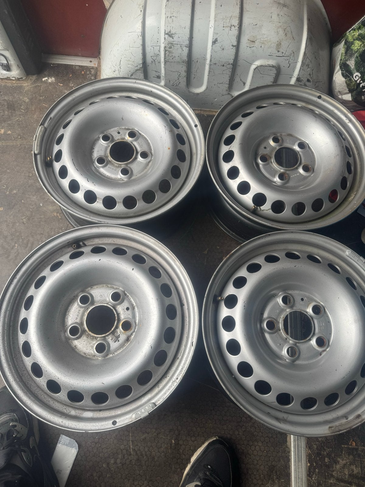Volkswagen transporter velgen 16 inch, Auto-onderdelen, Ophalen, Gebruikt, Velg(en), 16 inch