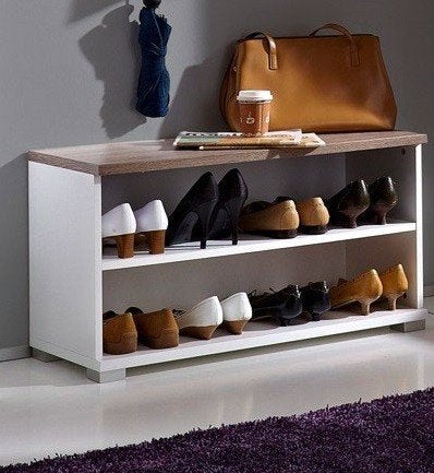 VOORRAAD Complete Hal combi Wit / Truffel eiken NIEUW, Wandkapstok, Overige materialen, Nieuw, Ophalen of Verzenden