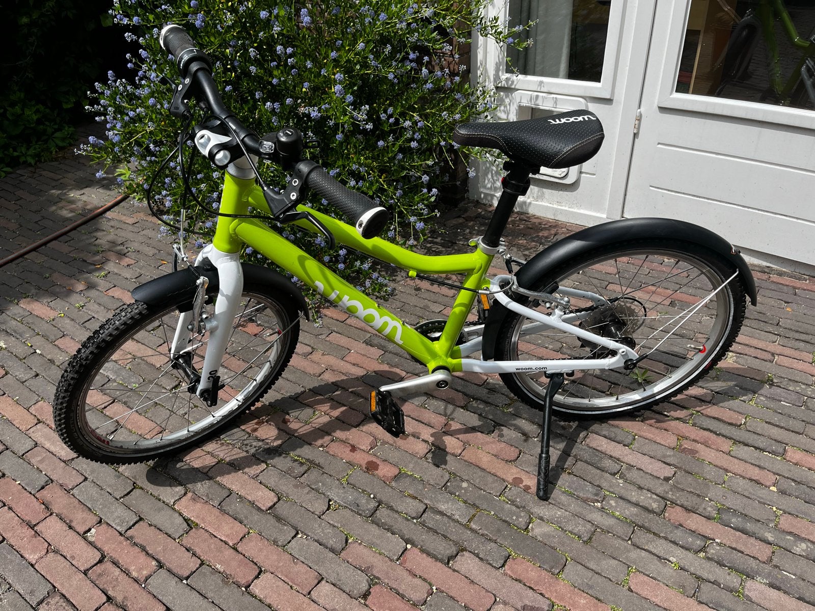 Woom 4 kinderfiets - 20 inch - Zo goed als nieuw, Ophalen, Zo goed als nieuw, Schijfrem, 16 tot 20 inch