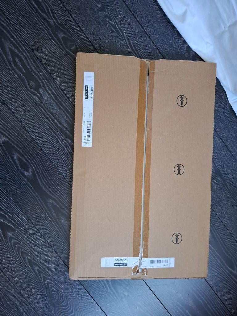 Ikea Abstrakt front hoogglans wit 50 x 70 cm, Huis en Inrichting, Wit, Nieuw, Minder dan 100 cm, 25 tot 50 cm