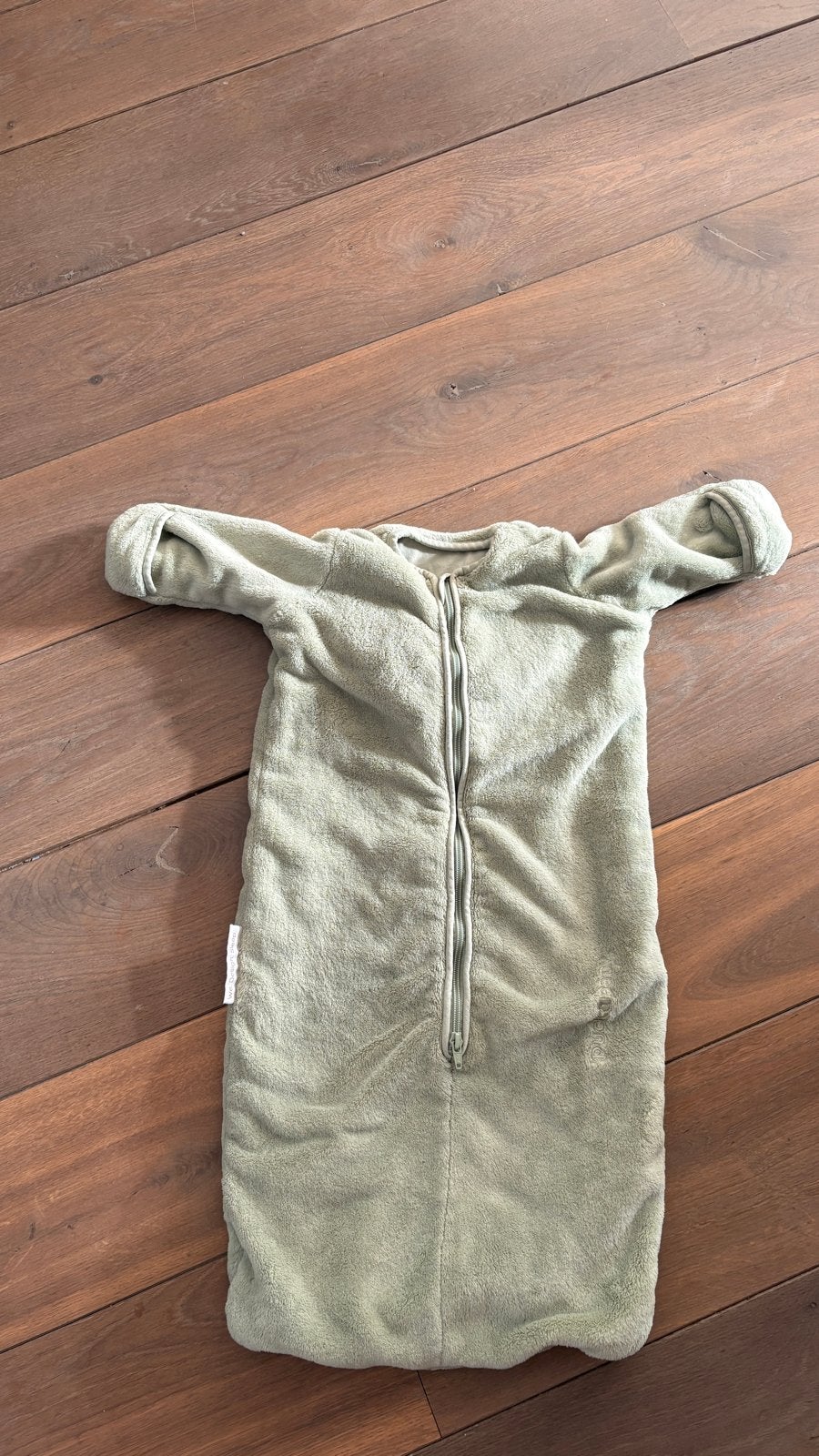 Puckababy slaapzak TOG 2.0 - Groen - 0-6 maanden, Ophalen, Groen, Puckababy, Zo goed als nieuw