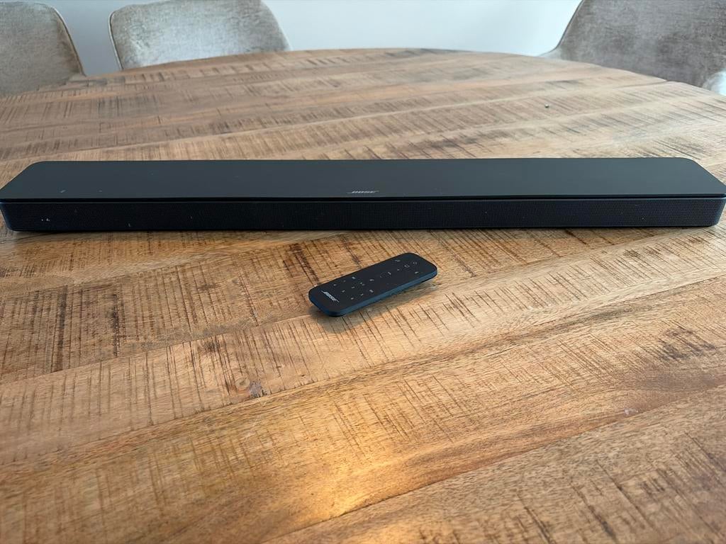 Bose Solo 5 TV Sound System - Soundbar met afstandsbediening, Ophalen of Verzenden, Bluetooth, Zo goed als nieuw