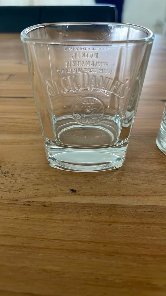Whisky glazen Famous Grouse, Ballentine / Jack Daniels, Ophalen of Verzenden, Zo goed als nieuw, Overige typen