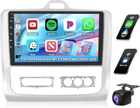 Autoradio Ford Focus – Android Radio – Multimedia Systeem, Corvance B.V., Verzenden, Nieuw, Corvancebol@gmail.com