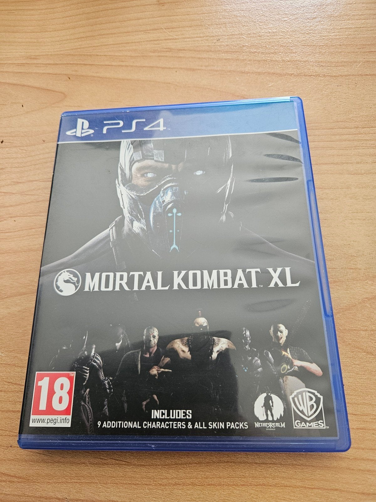 Mortal Kombat XL PS4 - Zo goed als nieuw, Spelcomputers en Games, Vanaf 18 jaar, Vechten, Verzenden, 2 spelers
