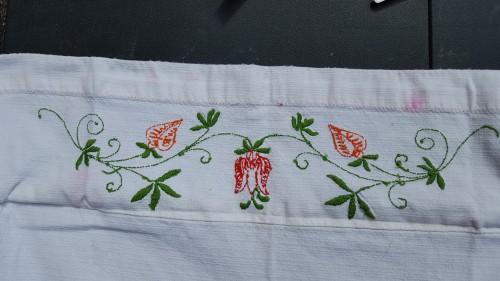 Handdoek hanger met afbeelding boer en boerin en opschrift e, Ophalen of Verzenden