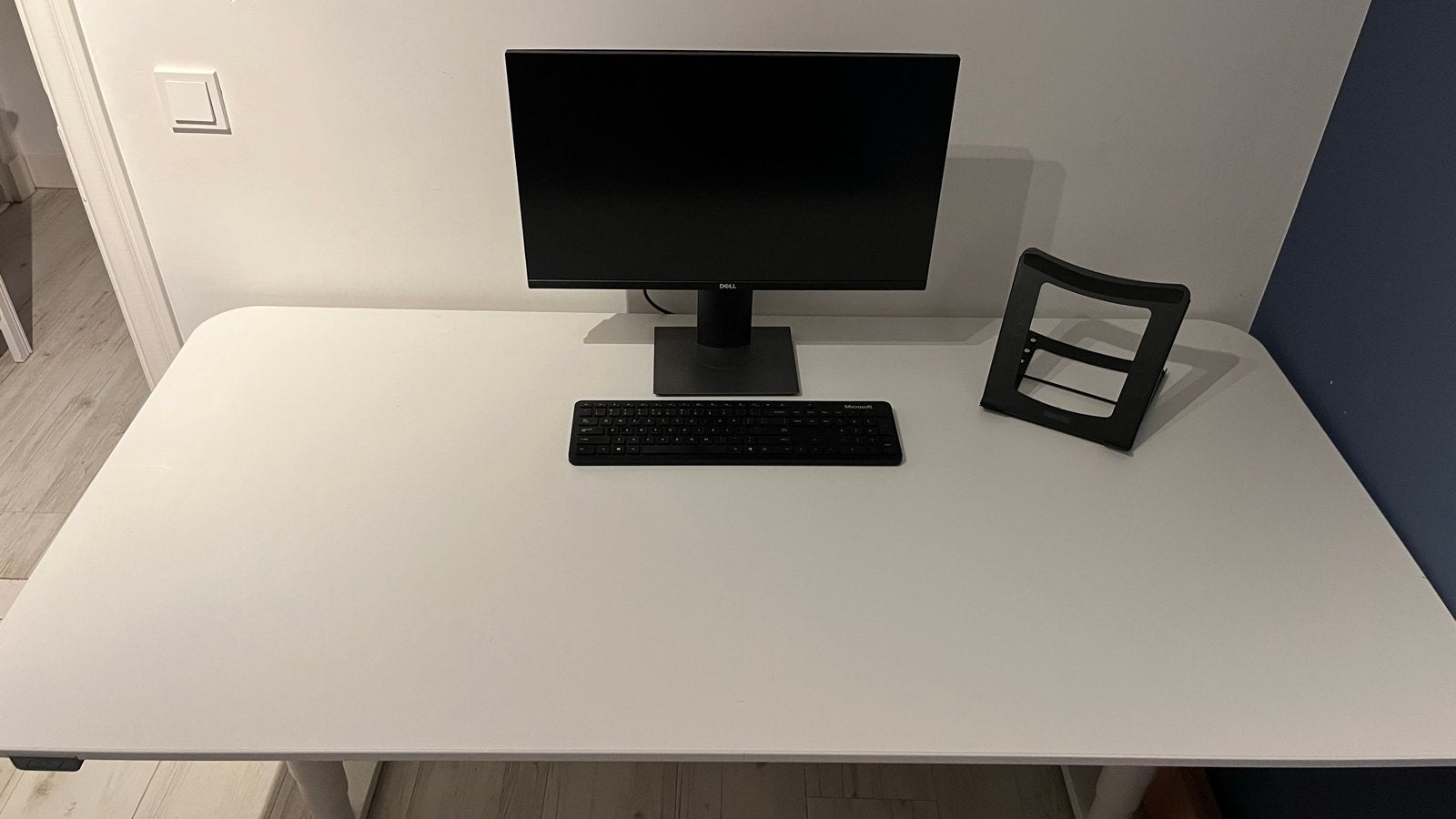 Elektrisch Zit-sta Bureau - 160x80 cm, Ophalen, Elektrisch, Zo goed als nieuw, Zit-sta bureau