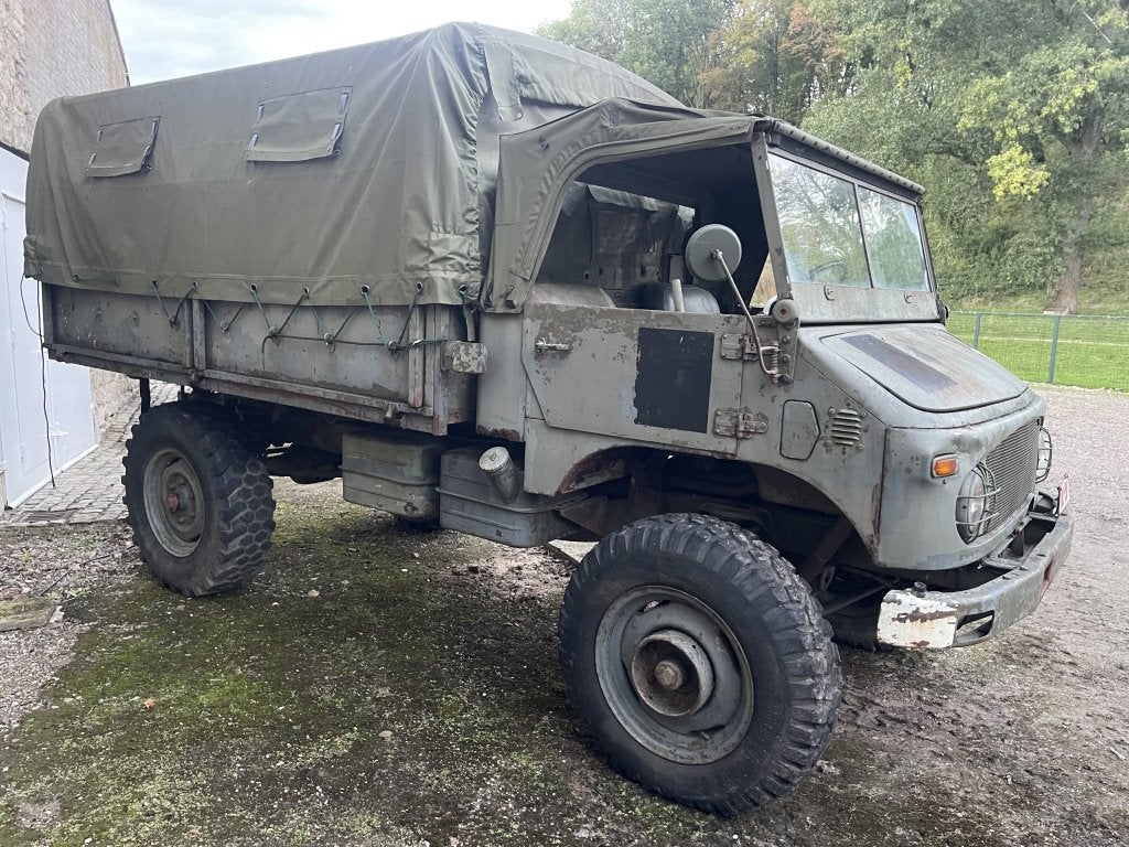 Mercedes-Benz 404 2.2 UNIMOG * 5 STUKS* ambulance*Camper*, Caravans en Kamperen, Mercedes-Benz, Bedrijf, Handgeschakeld, Benzine