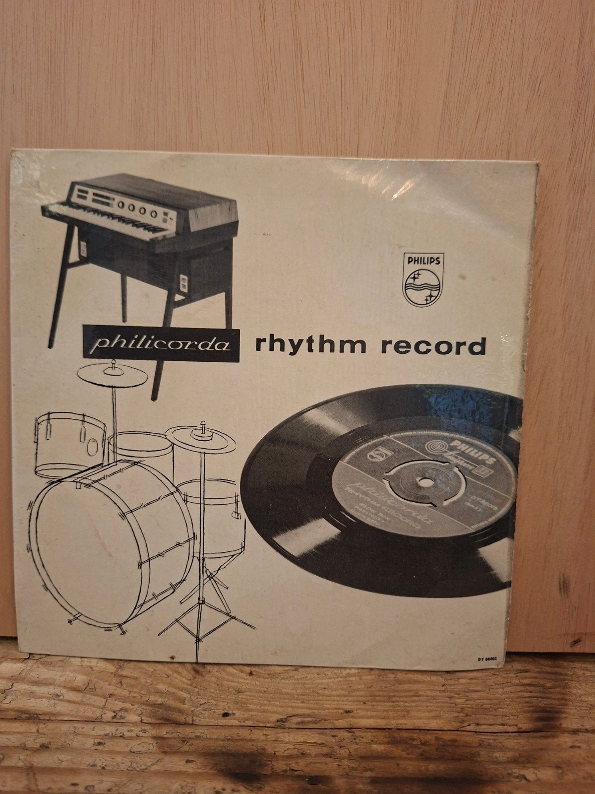Philips Philicorda Rhythm Record 7" (33⅓ rpm) – originele, Ophalen of Verzenden, Huis en Inrichting