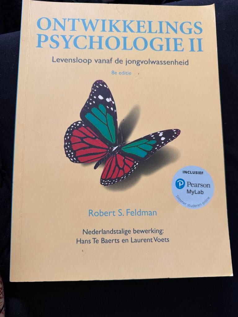 Ontwikkelingspsychologie II - Robert S. Feldman, Ophalen of Verzenden, Gamma, Gelezen, HBO