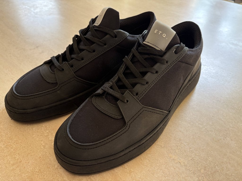 ETQ sneakers maat 43, Kleding | Heren, Schoenen, ETQ, Zwart, Ophalen of Verzenden, Sneakers of Gympen