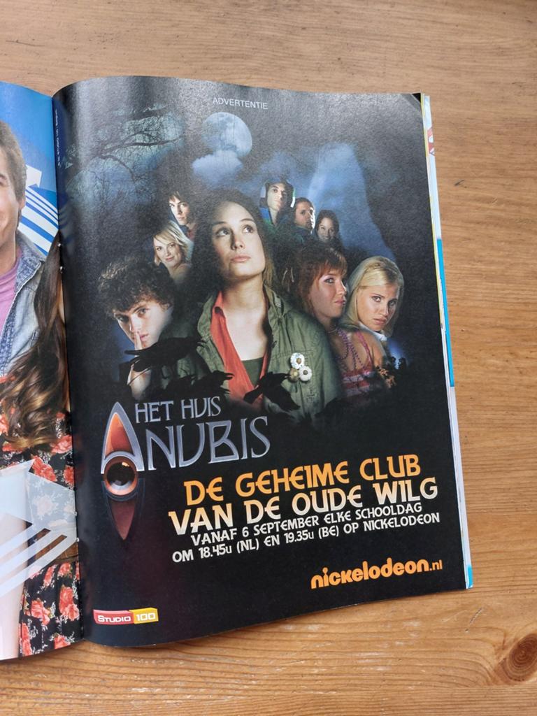 Nickelodeon bladen met het huis anubis, Boeken, Ophalen of Verzenden