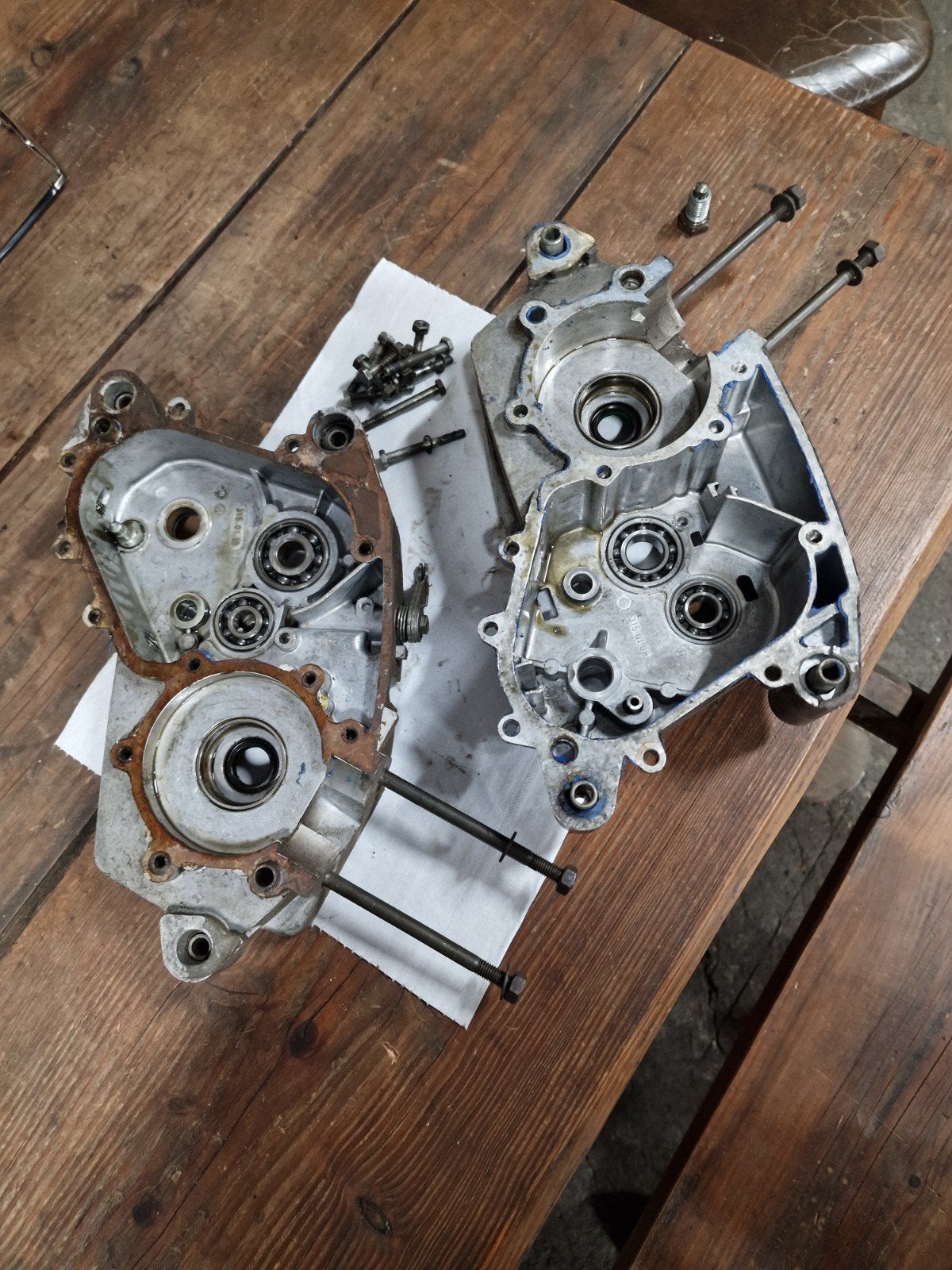 Kreidler LK800 80cc Carters in goede staat., Ophalen of Verzenden, Gebruikt, Blok