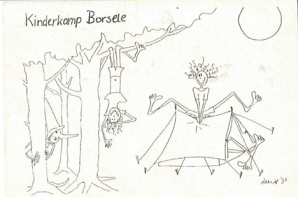 Borsele, Kinderkamp, Ophalen of Verzenden, Gelopen, Zeeland