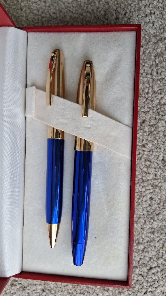 Schrijfset Sheaffer, Verzamelen, Pennenverzamelingen, Ophalen of Verzenden, Zo goed als nieuw, Pennenset, Sheaffer