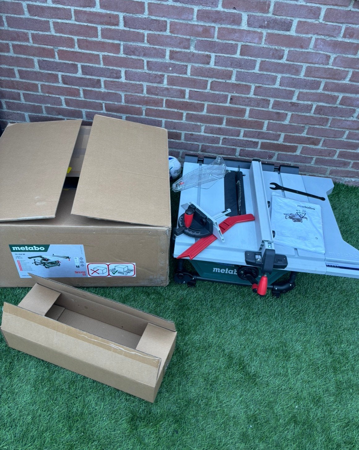 Nieuwe Metabo TS 254 M Tafelzaag - Ongebruikt in doos, Cirkelzaag, 70 mm of meer, Nieuw, Ophalen of Verzenden