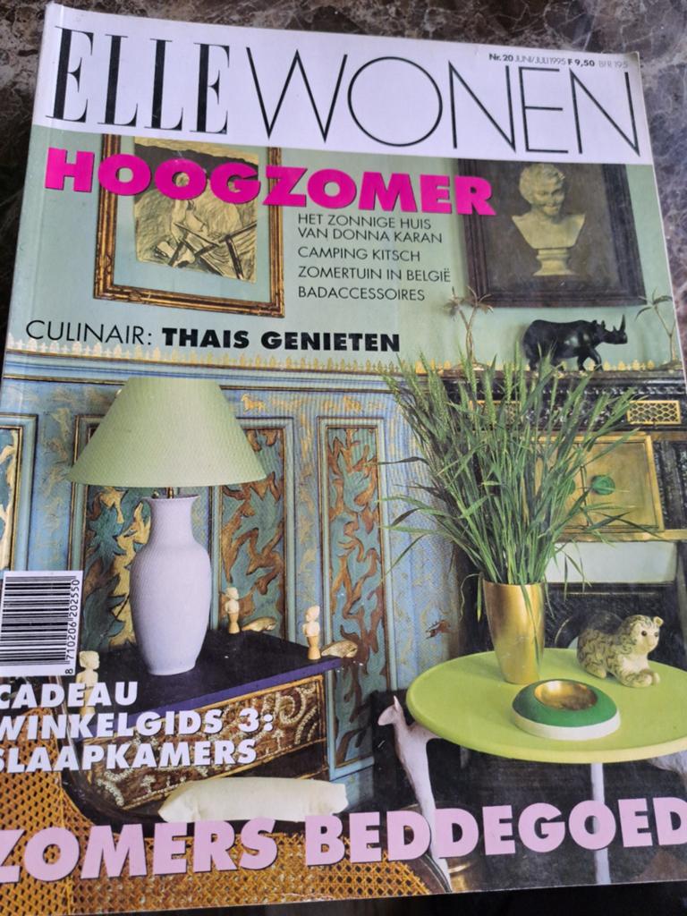 Elle Wonen Hoogzomer - Nr. 20 (Juli/Augustus 1995), Boeken, Tijdschriften en Kranten, Ophalen of Verzenden, Gelezen, Overige typen