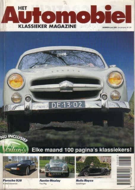 Automobiel 6 2003 : Porsche 928 - Ford Comete - Matra DJet, Ophalen of Verzenden, Gelezen, Algemeen