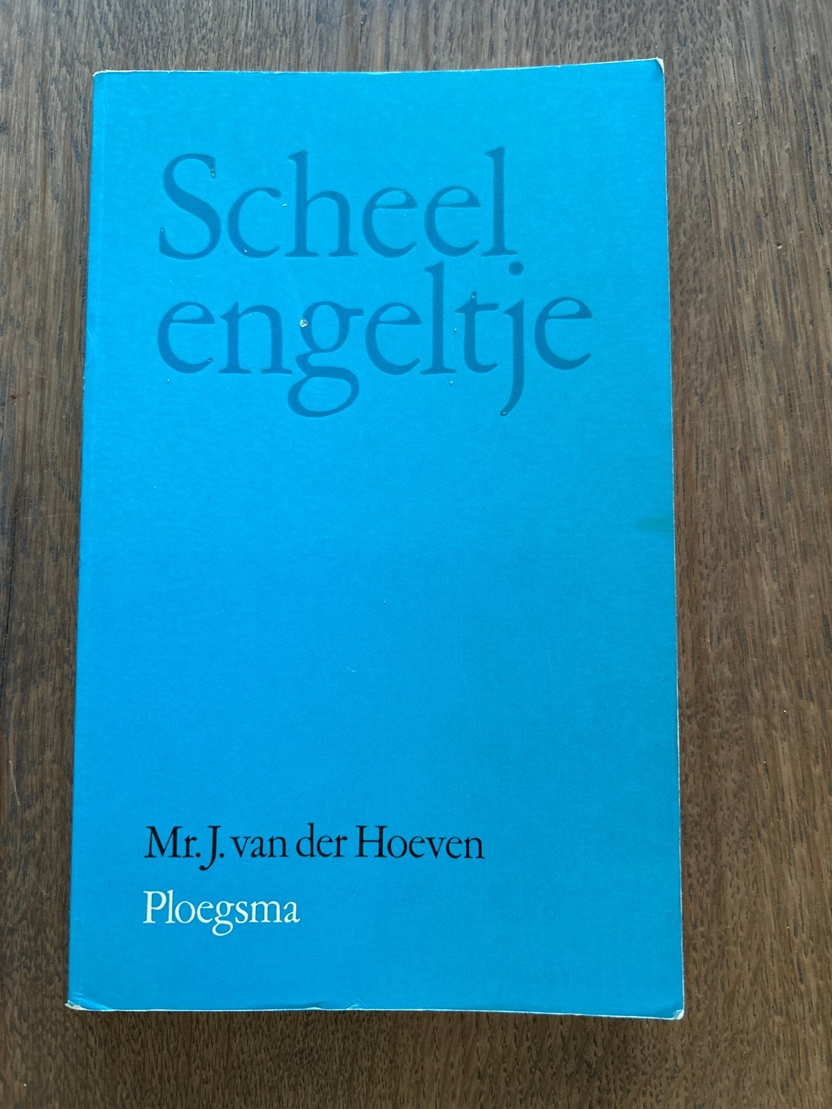 Scheel engeltje - Mr. J. van der Hoeven (Ploegsma), Ophalen of Verzenden, Gelezen, Nederland