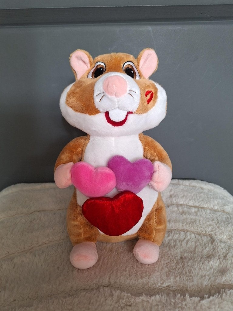 AH hamster met hartjes, Albert Heijn, Overige typen, Ophalen of Verzenden, Zo goed als nieuw