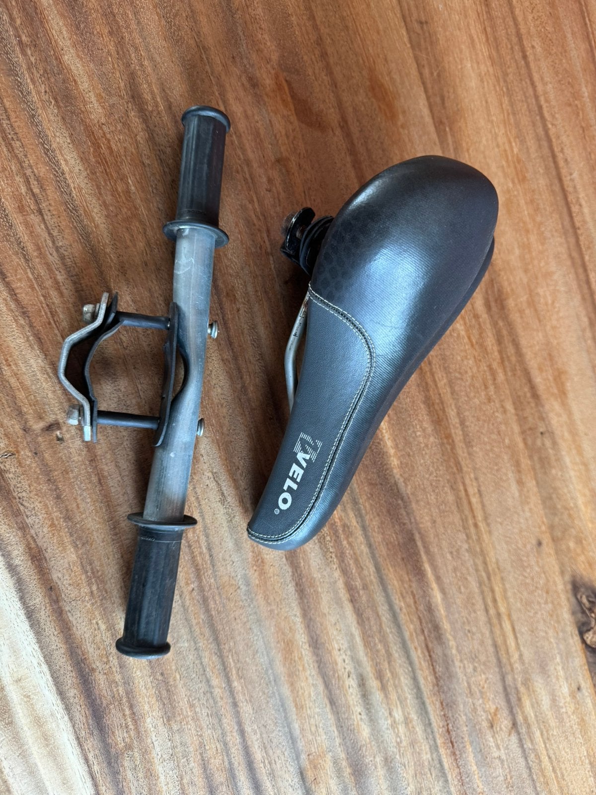 Velo stangzagel met voetsteun, Ophalen of Verzenden, Gebruikt
