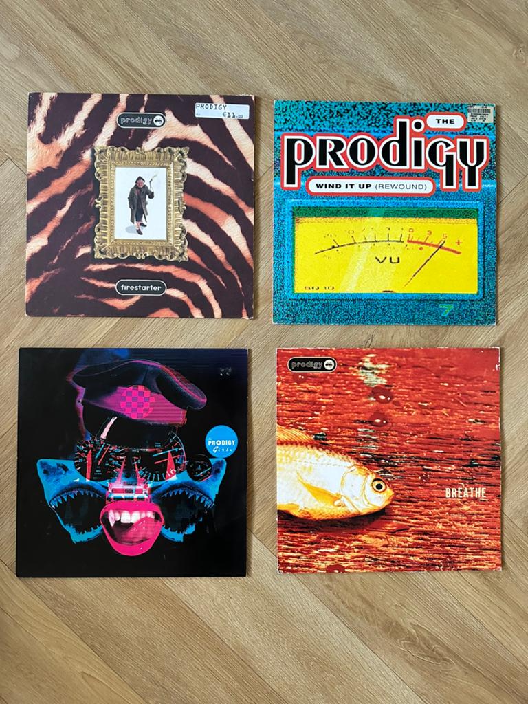 4 x The Prodigy 12” vinyl, Ophalen of Verzenden, Zo goed als nieuw, 12 inch