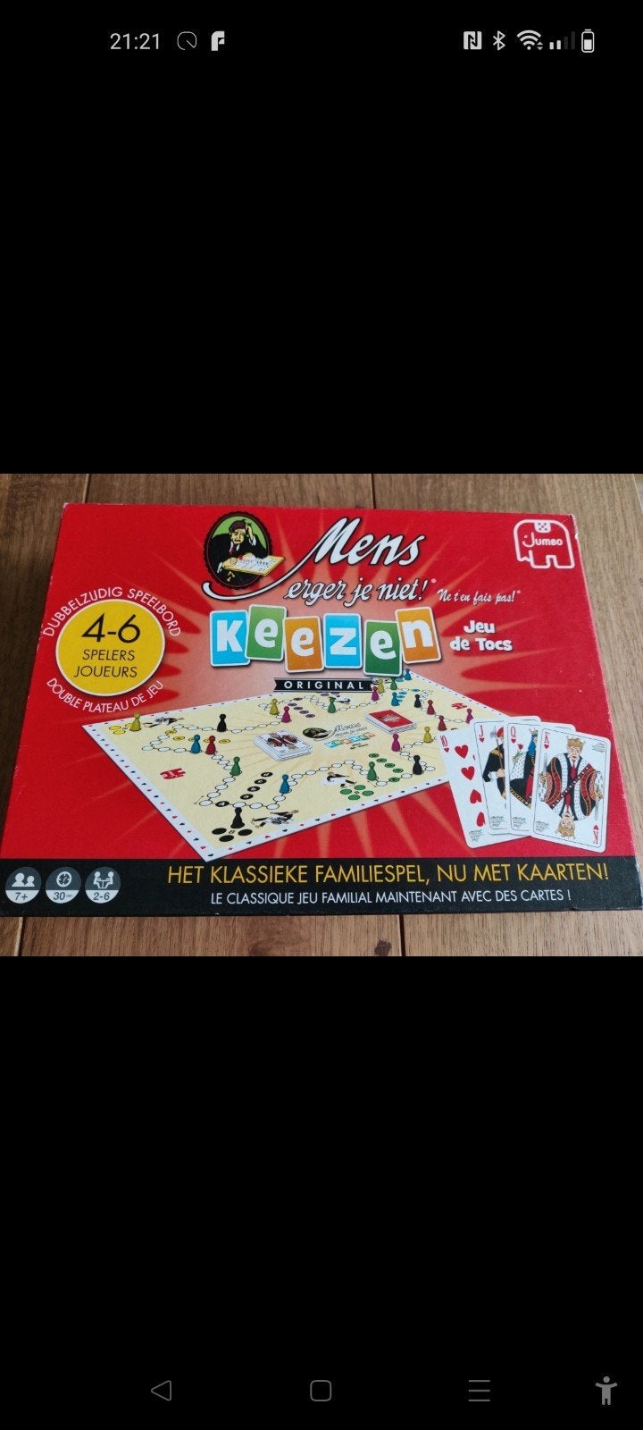 Mens erger je niet Keezen, Hobby en Vrije tijd, Ophalen of Verzenden