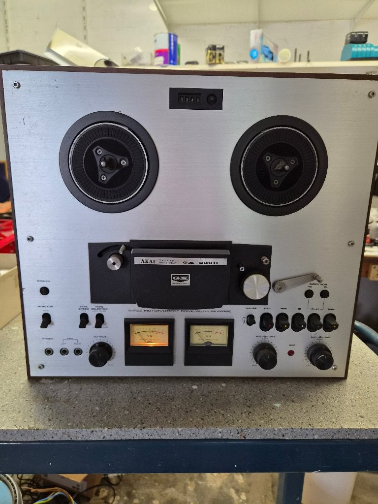 Akai GX-230D, Ophalen, Bandrecorder