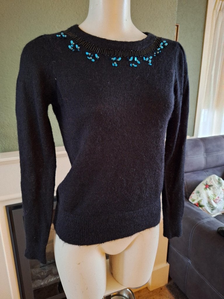 Steps mooie warme trui sweater S 36, Kleding | Dames, Truien en Vesten, Verzenden, Zwart, Zo goed als nieuw, Steps