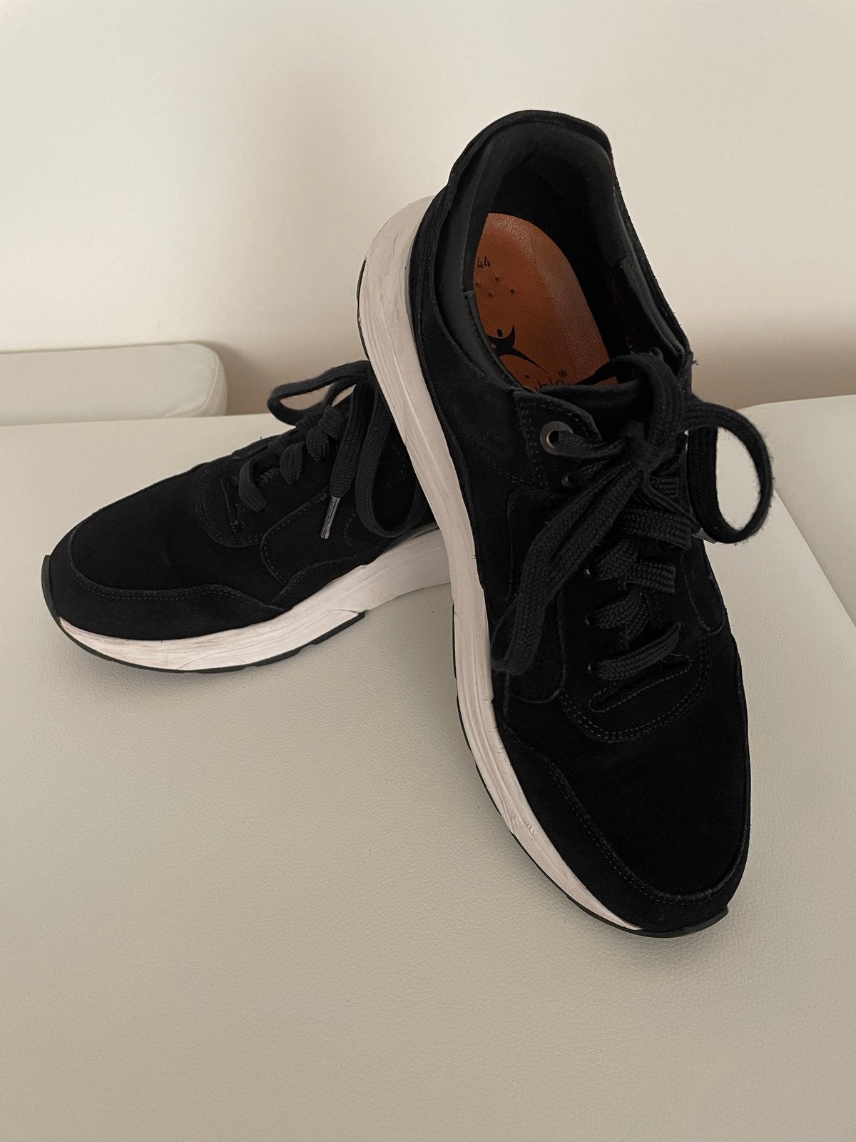 Xsensible Stretchwalker sneakers, zwart, maat 44, Ophalen of Verzenden, Gedragen, Zwart, Sneakers of Gympen