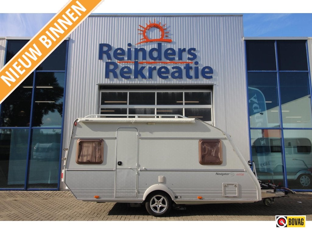 Kip Navigator 44 TDB Vloerverw Mover, Voortent, Caravans en Kamperen, Standaardzit, Kip, Bedrijf, 4 tot 5 meter