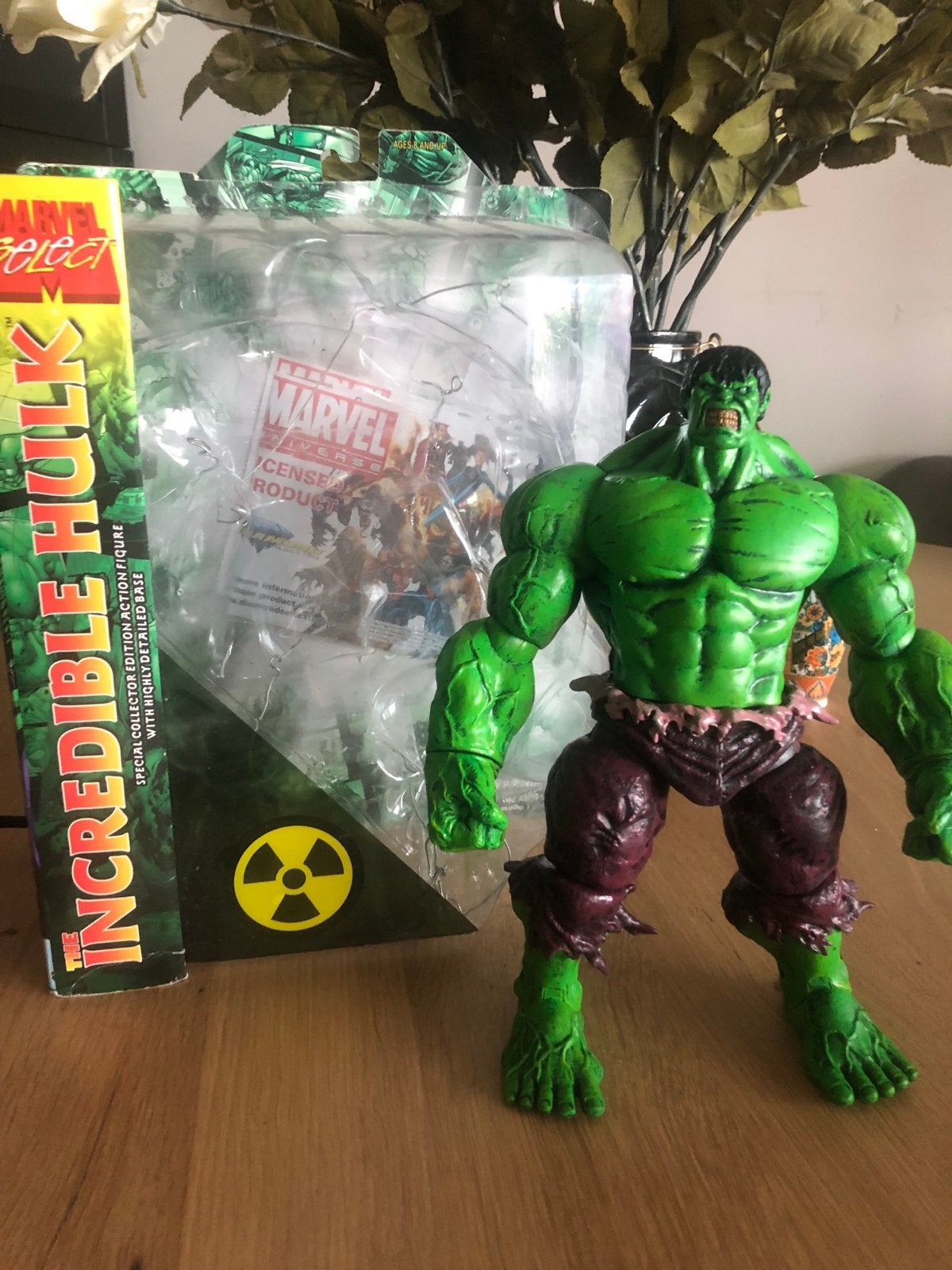 Marvel Select The Incredible Hulk Actiefiguur 25 cm hoog, Ophalen of Verzenden, Zo goed als nieuw
