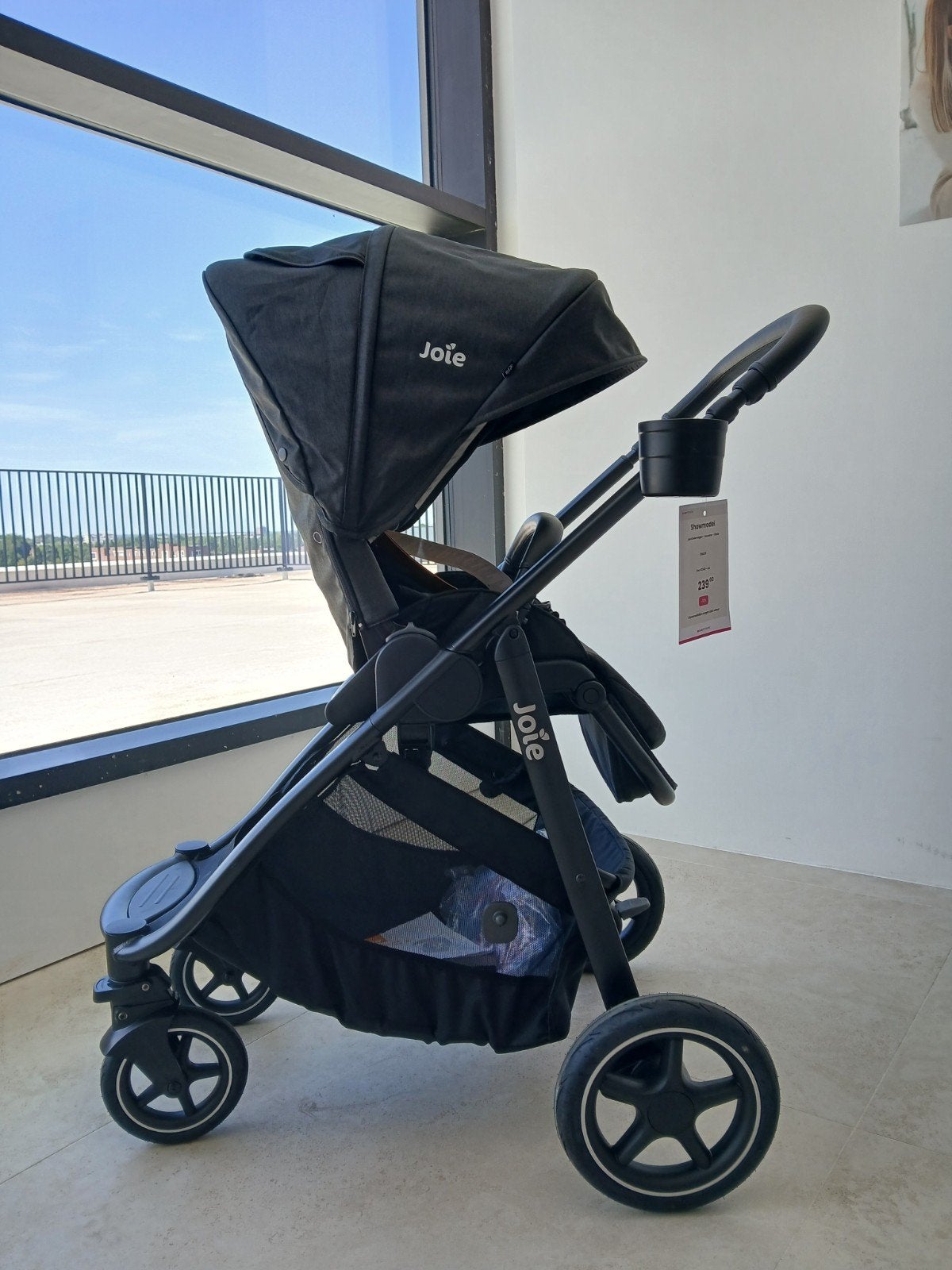 Joie kinderwagen Versatrax Shale Incl. Garantie, Kinderen en Baby's, Buggy's, Ophalen, Nieuw, Overige merken, Zonnekap