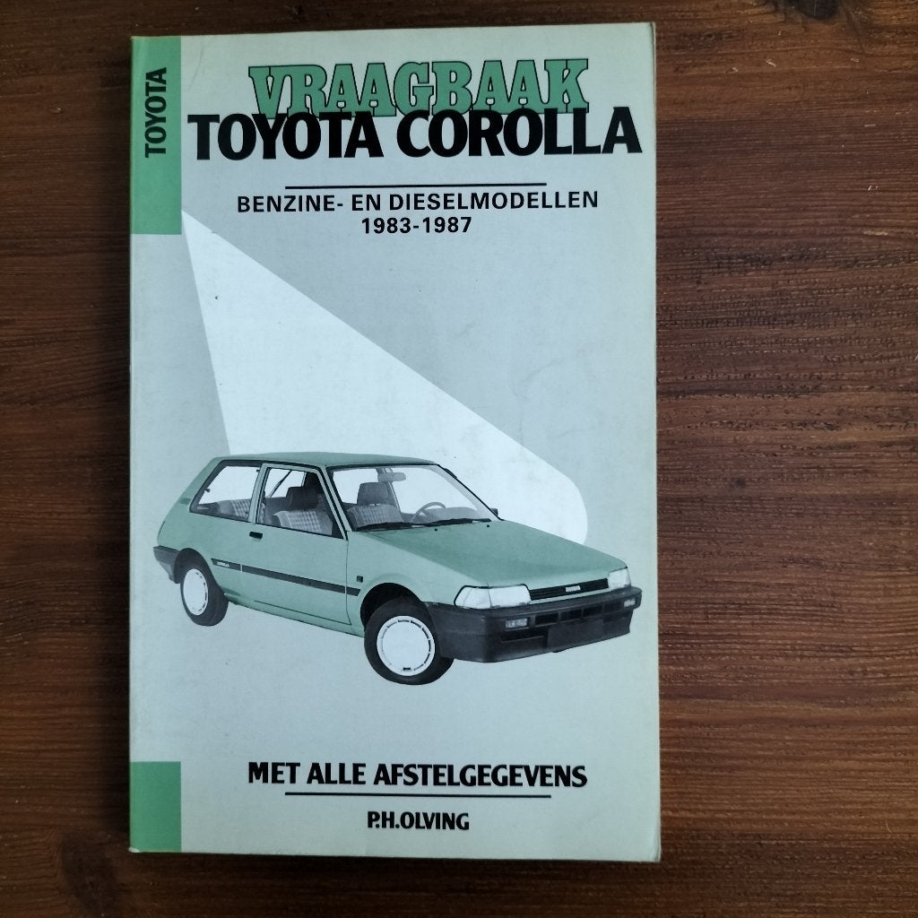 Vraagbaak Toyota Corolla, Ophalen of Verzenden