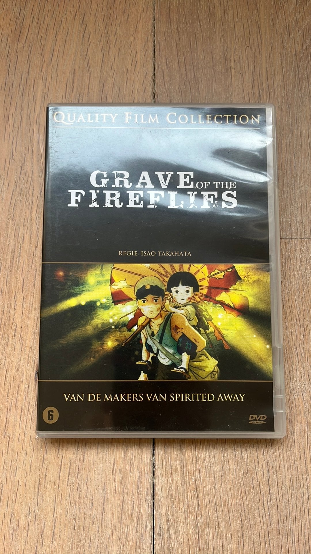 Grave of the Fireflies - Studio Ghibli DVD NL ondertiteld, Animatie, Ophalen of Verzenden, Zo goed als nieuw, Alle leeftijden