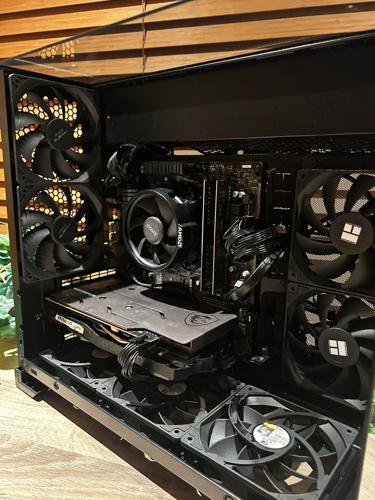 Game PC | Ryzen 5 3600 | GTX 1660TI | 16GB | 1TB SSD | BLACK, Zo goed als nieuw, Gaming, HDD, Met videokaart