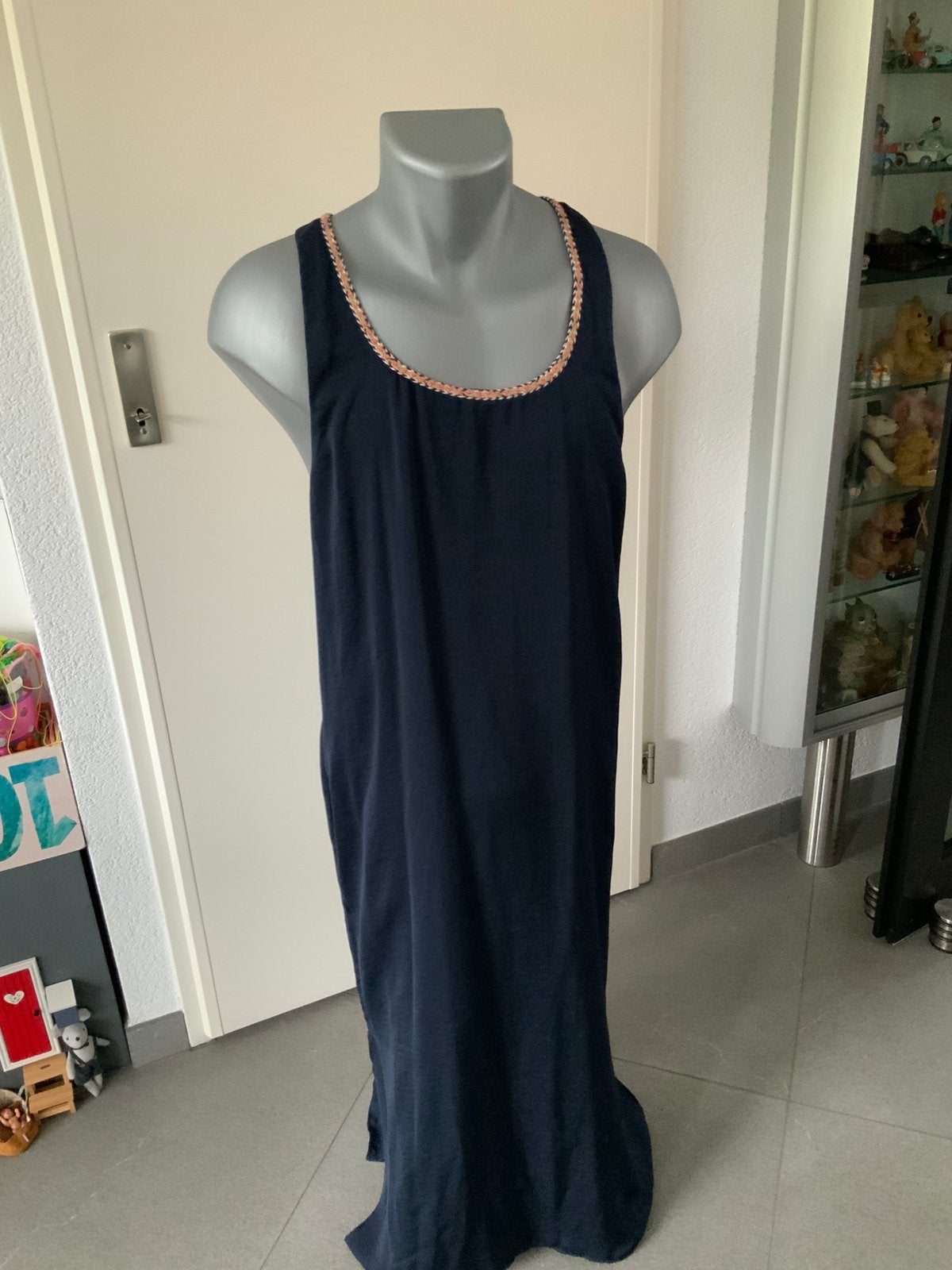 Mooie soepelvallende jurk. Merk. Pèpè jeans., Kleding | Dames, Jurken, Blauw, Maat 46/48 (XL) of groter, Ophalen of Verzenden