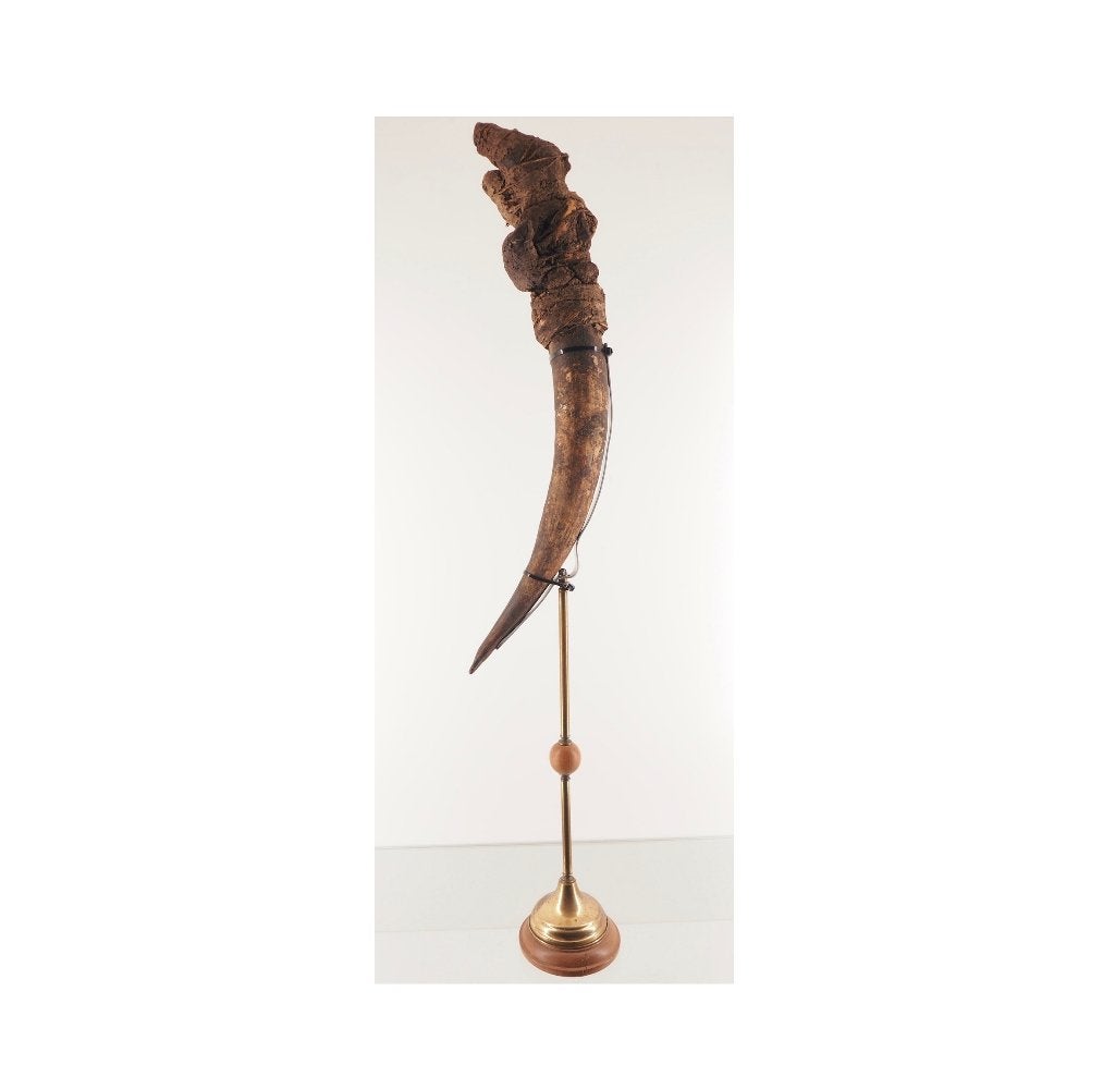 Div. Afrikaanse obj oa Fon Fetish, Benin (210428-03), Natuurlijk materiaal, Afrika, 82 cm, Ophalen of Verzenden