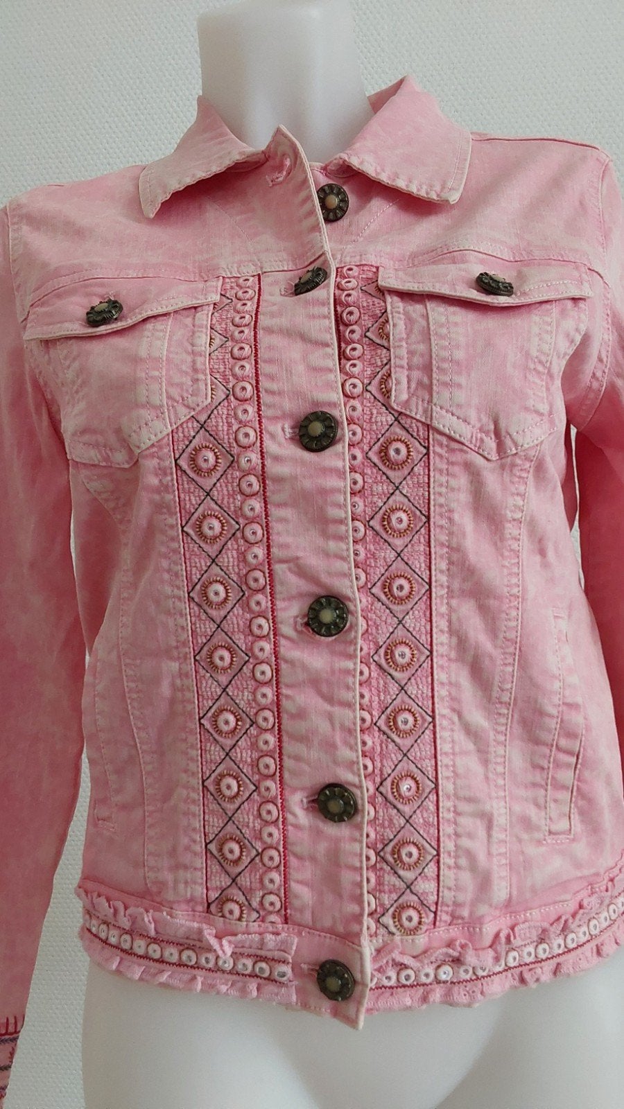 Leuke Desigual spijkerjas maat S nieuw, Nieuw, Ophalen of Verzenden, Roze, Desigual