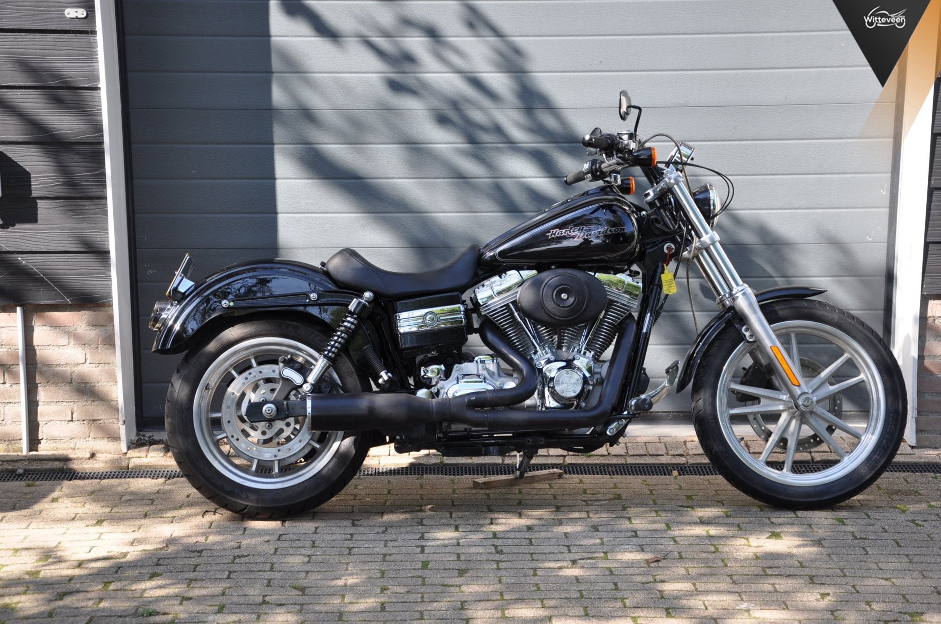 Harley Davidson FXDC Dyna Super Glide Custom 96, Chopper, Handgeschakeld, Gebruikt, Bedrijf