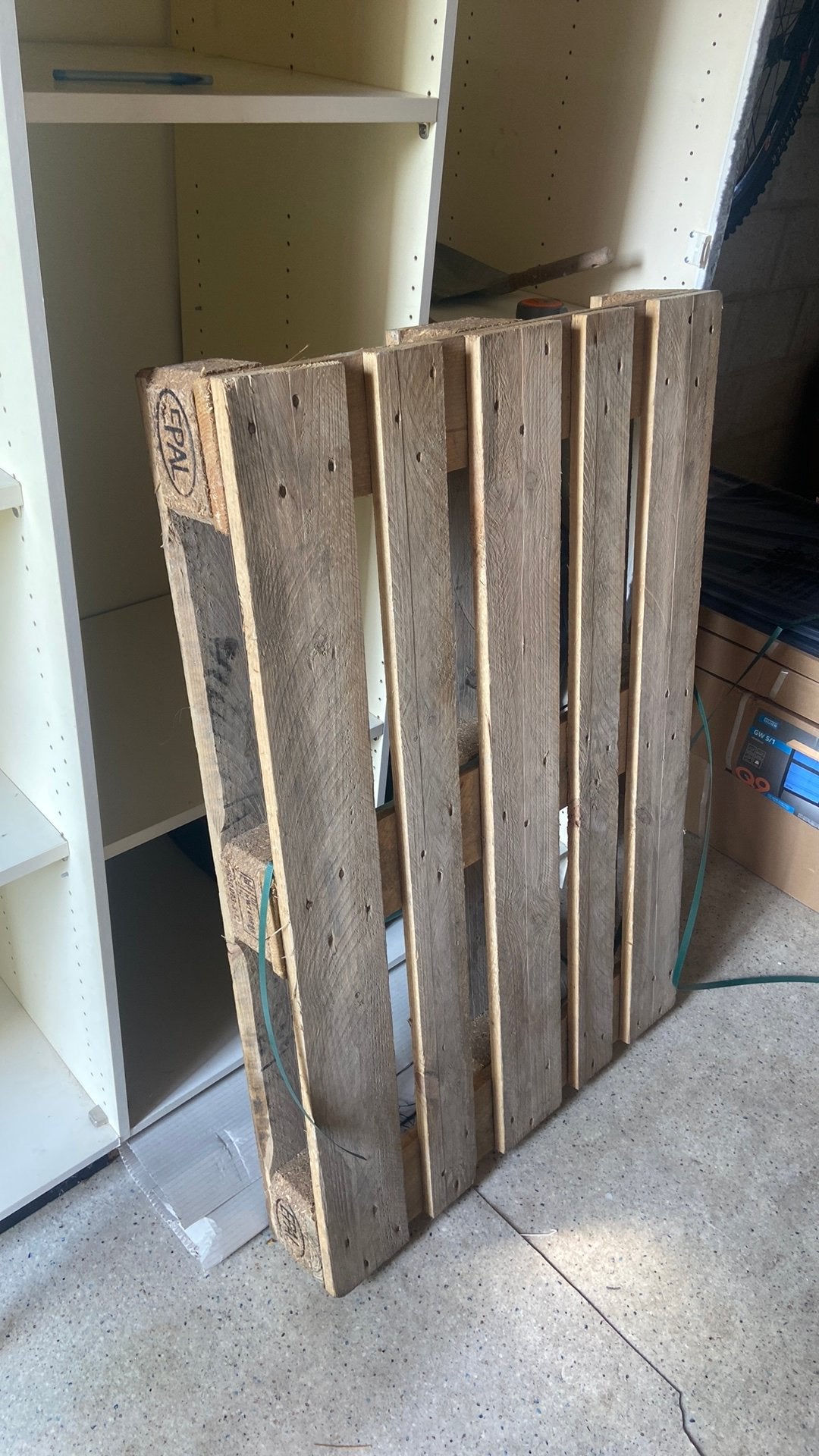Pallet 120x80x15cm, Ophalen, Zo goed als nieuw