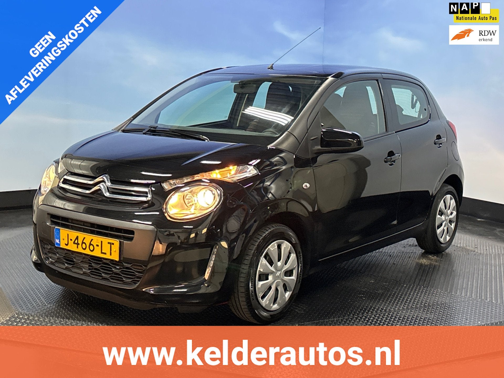 Citroen C1 1.0 VTi Feel Airco, 5-deurs, Voorwielaandrijving, Gebruikt, 4 stoelen, C1