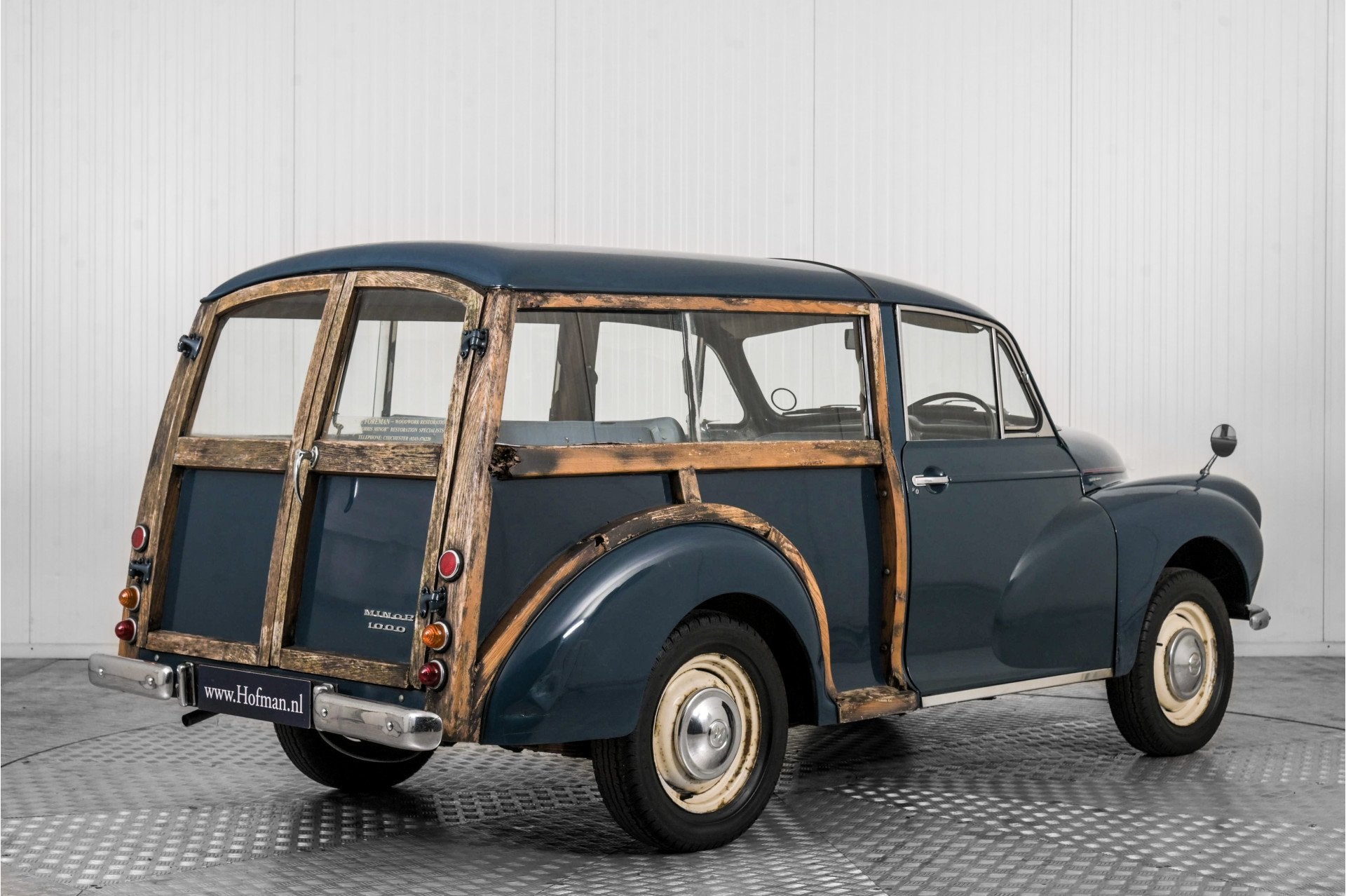 Morris Minor Traveller 1000 . (bj 1968), Auto's, Overige Auto's, Gebruikt, 4 cilinders, Blauw, Handgeschakeld