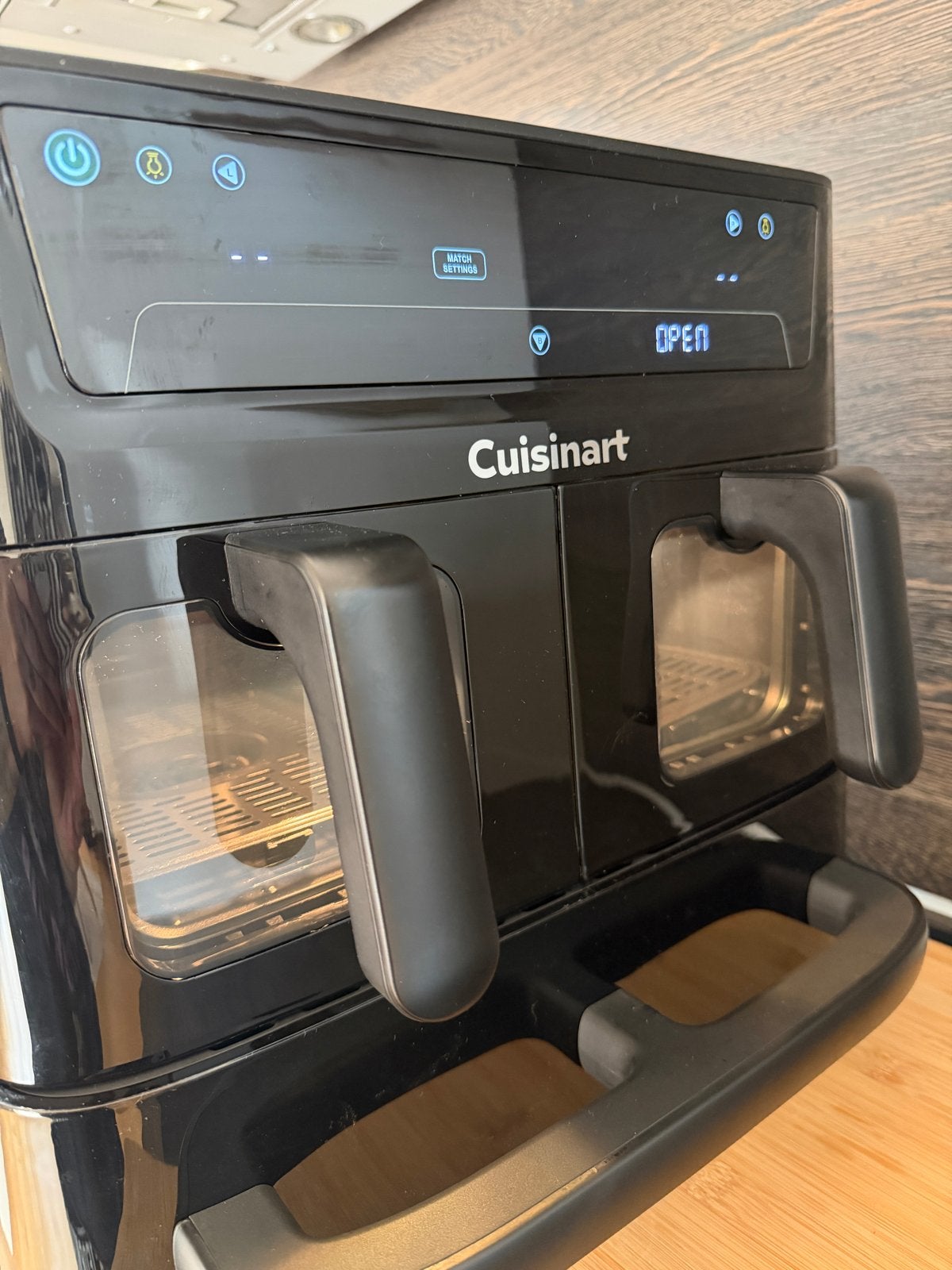 Cuisinart - Tri Zone 13,6 L Airfryer & Oven (2 x gebruikt), Ophalen, Zo goed als nieuw, Airfryer, 1500 gram of meer