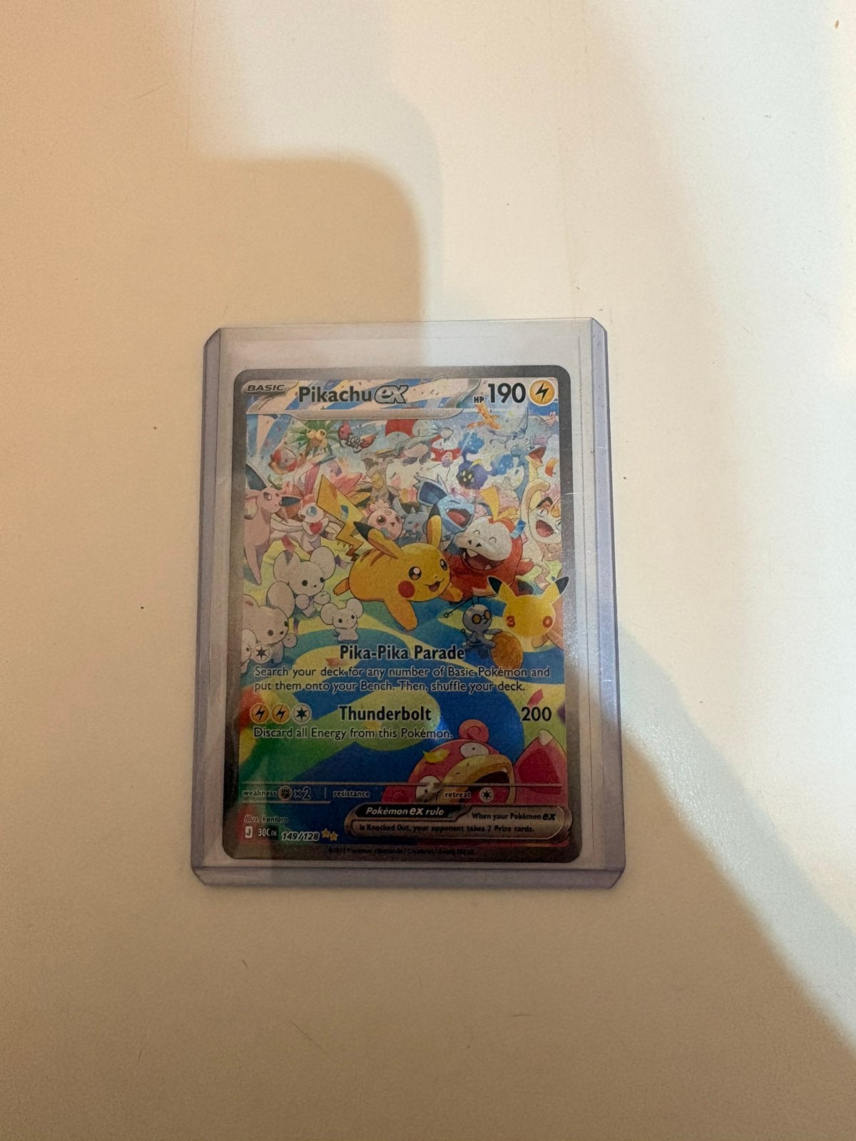 Day pikachu  sir 30the celebrations, Ophalen of Verzenden, Zo goed als nieuw, Losse kaart