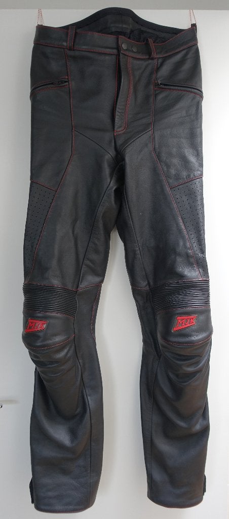 Leren motorbroek MJK Holland maat 33/36, Motoren, Kleding | Motorkleding, MJK Holland, Broek | leer, Dames, Ophalen of Verzenden